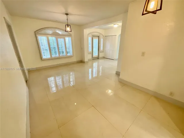 a view of an entryway of a house