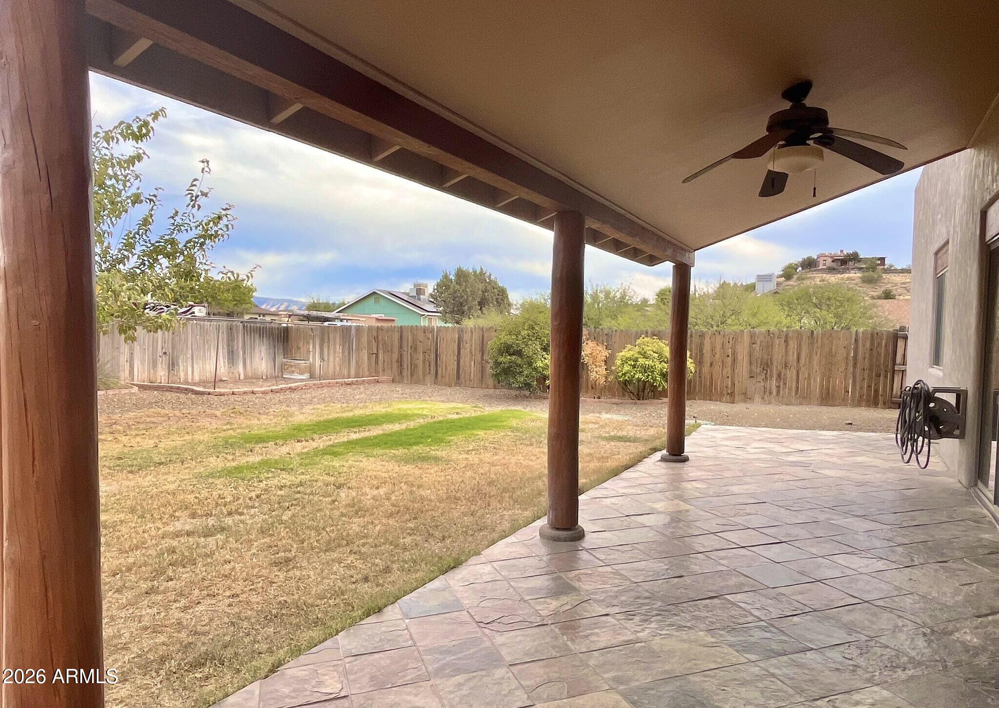 5655 North Laura Lane Rimrock, AZ 86335 - Photo 31 of 37 a view of a swimming pool with a porch