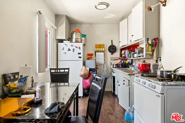 a room with storage and utility