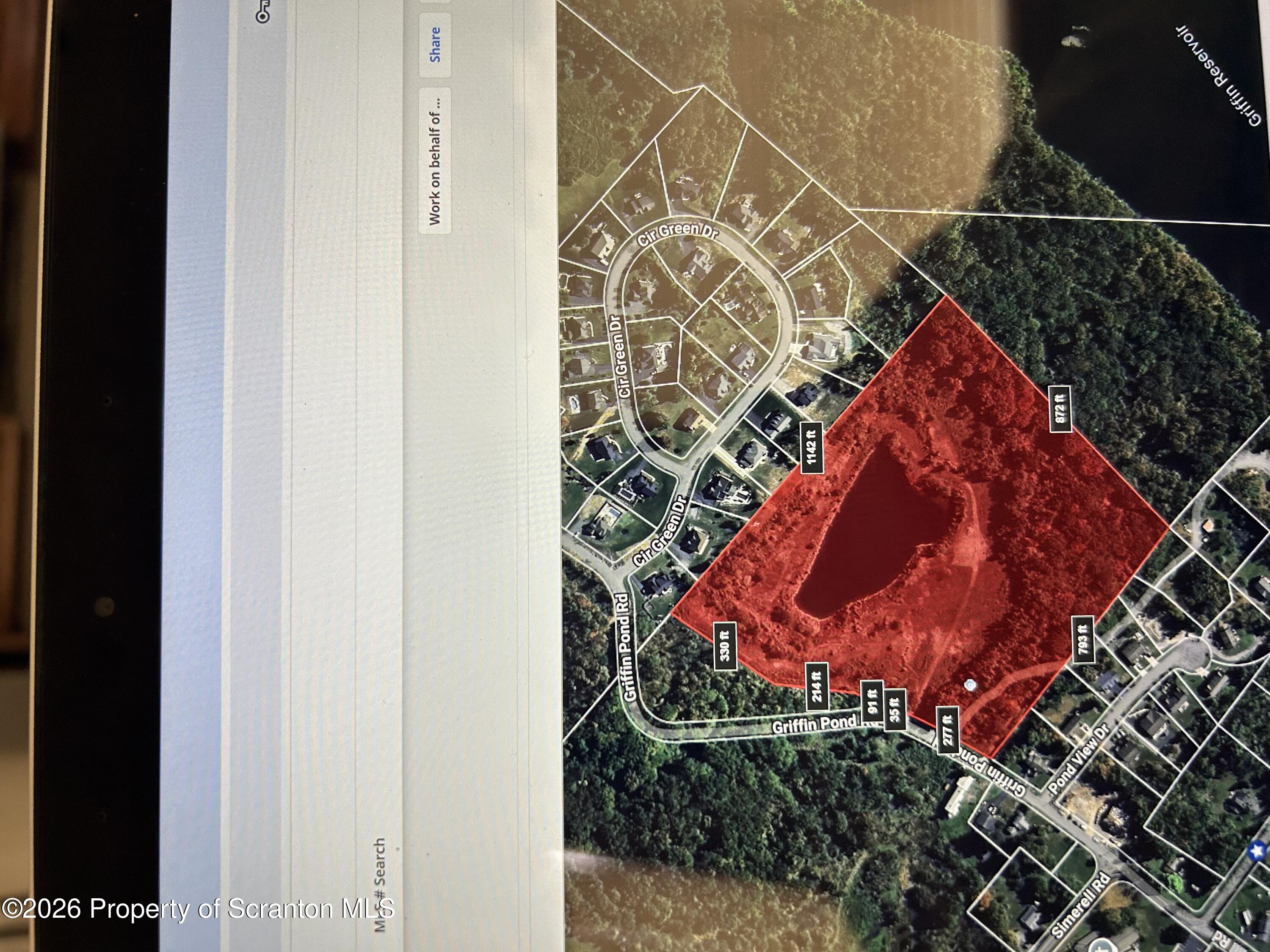 448 Griffin Pond Road Clarks Summit, PA 18411 - Photo 8 of 14 griffenpondmap