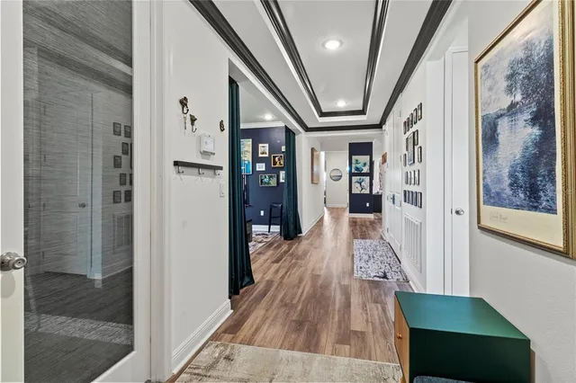 a room with furniture and window