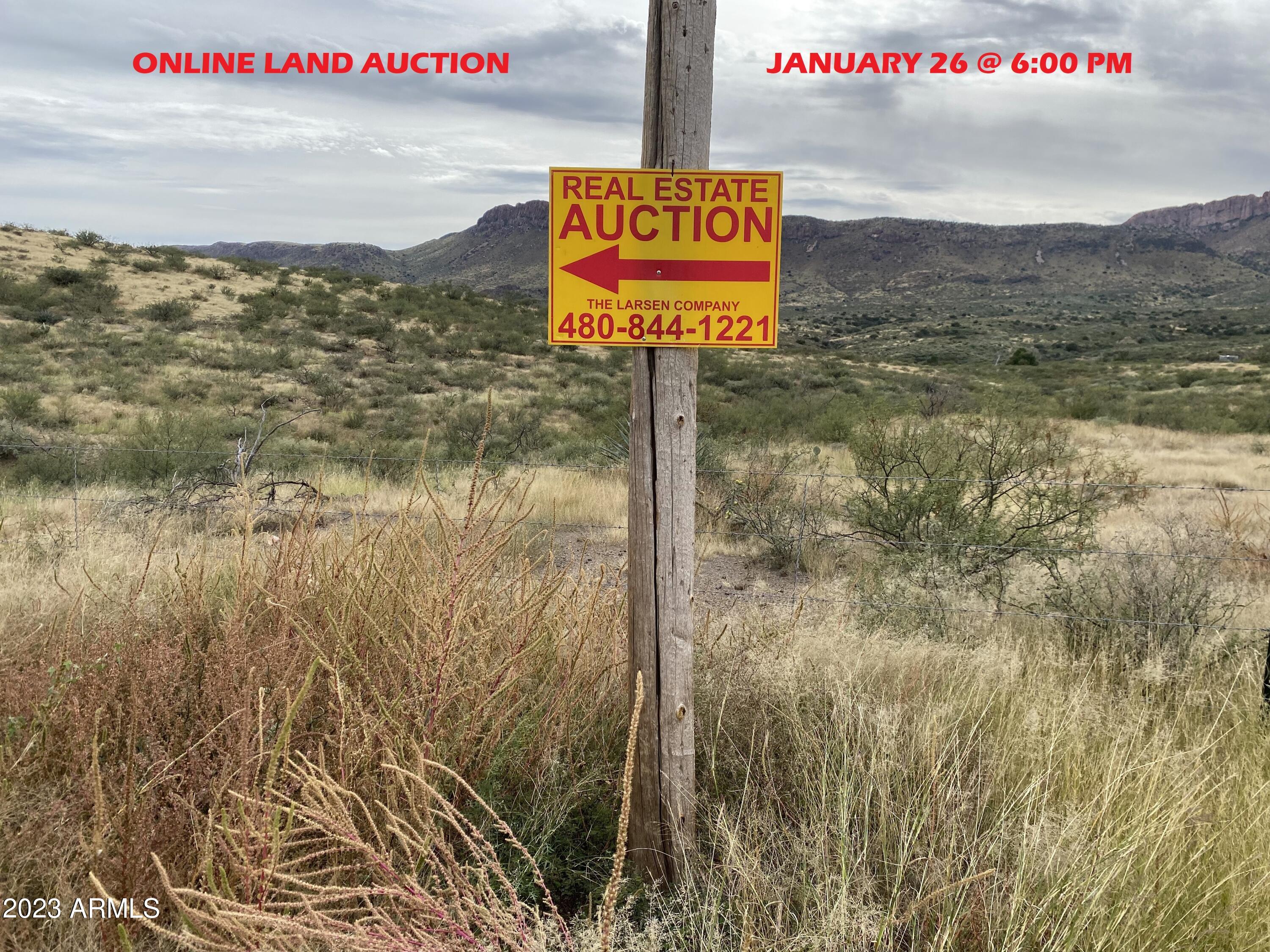 80 East Rd Douglas Az 85067 Road, Unit 144 Douglas, AZ 85607 - Photo 19 of 19 JAN 26 AUCTION SIGN