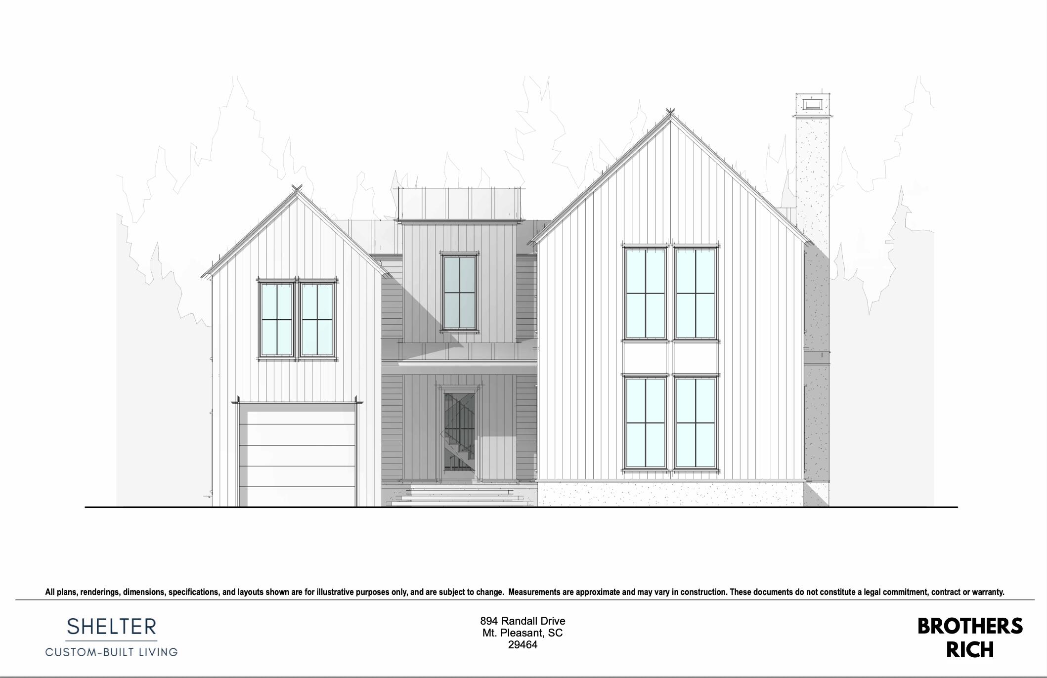 894 Randall Drive Mount Pleasant, SC 29464 - Photo 3 of 19 Front View
