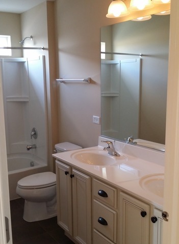 2056 Stapleton Road New Lenox, IL 60451 - Photo 11 of 25 a bathroom with a sink toilet and shower