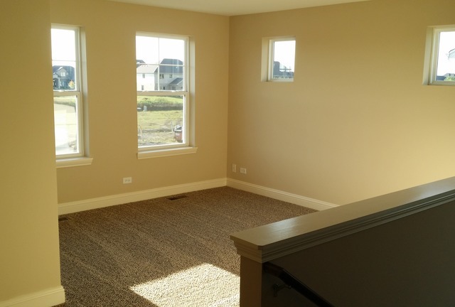 2056 Stapleton Road New Lenox, IL 60451 - Photo 14 of 25 a view of an empty room with wooden floor and a window