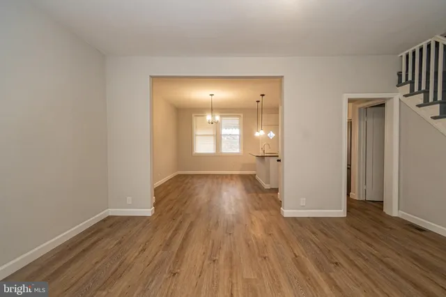 wooden floor in an empty room