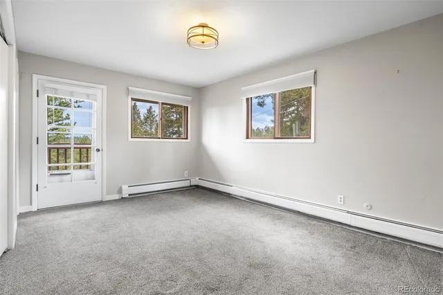 a view of a room with chairs