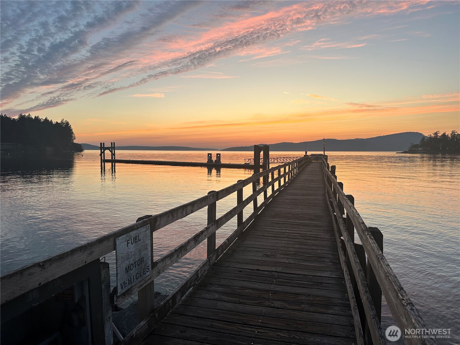 281 Maritime Road Blakely Island, WA 98222 - Photo 6 of 8 a view of ocean and sunset