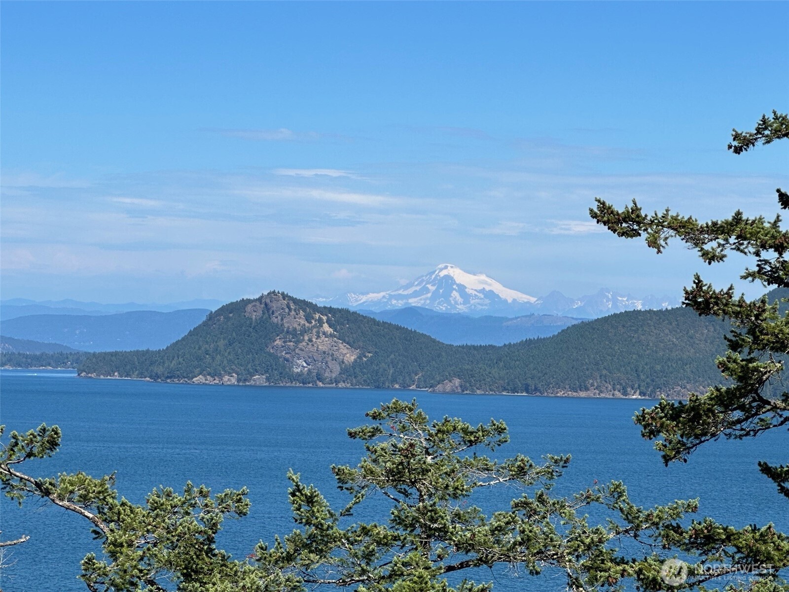 281 Maritime Road Blakely Island, WA 98222 - Photo 7 of 8 an aerial view of a house with a yard