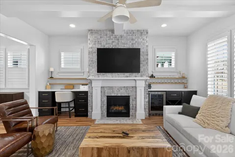 a room with a sink and cabinets