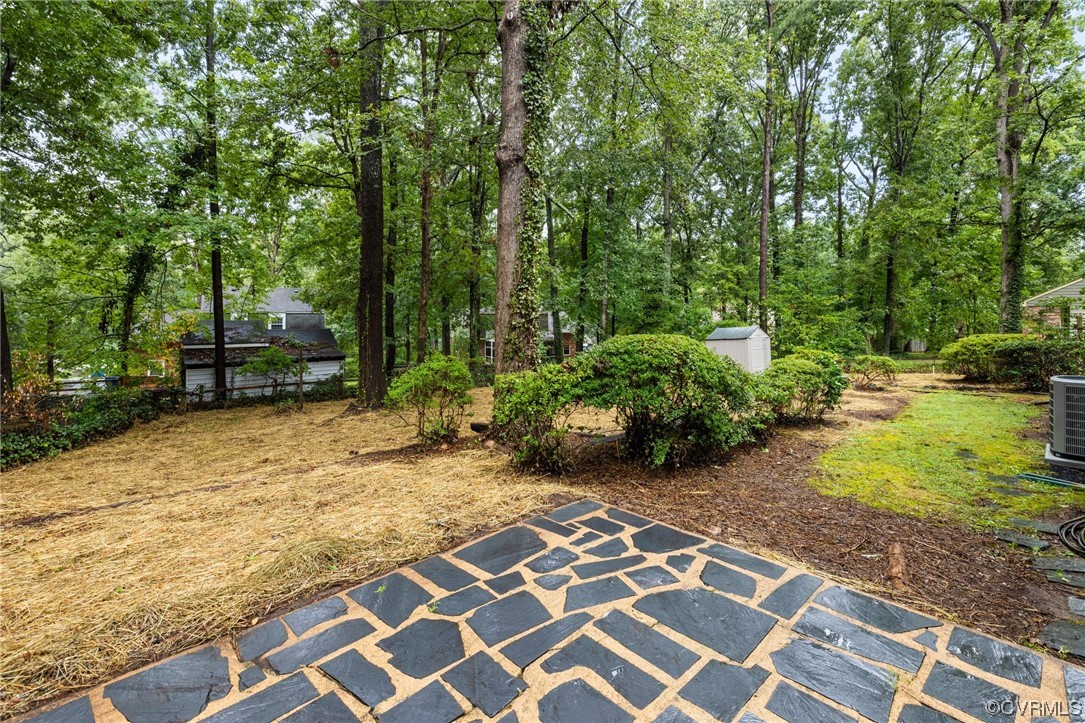 1104 Duckbill Court Midlothian, VA 23113 - Photo 29 of 29 a view of a backyard with large trees