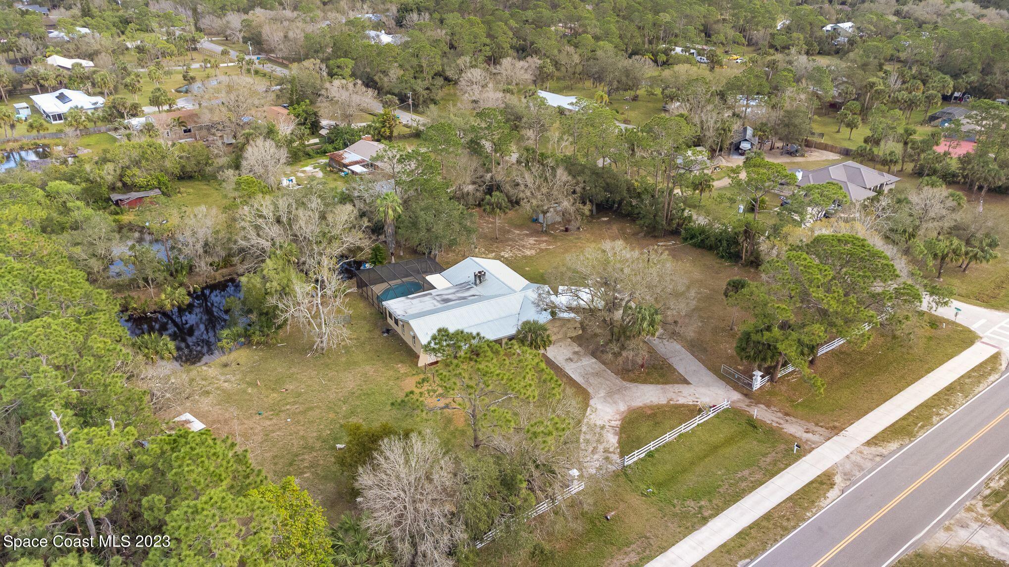 2160 Valkaria Road Malabar, FL 32950 - Photo 13 of 36 Aerial 1