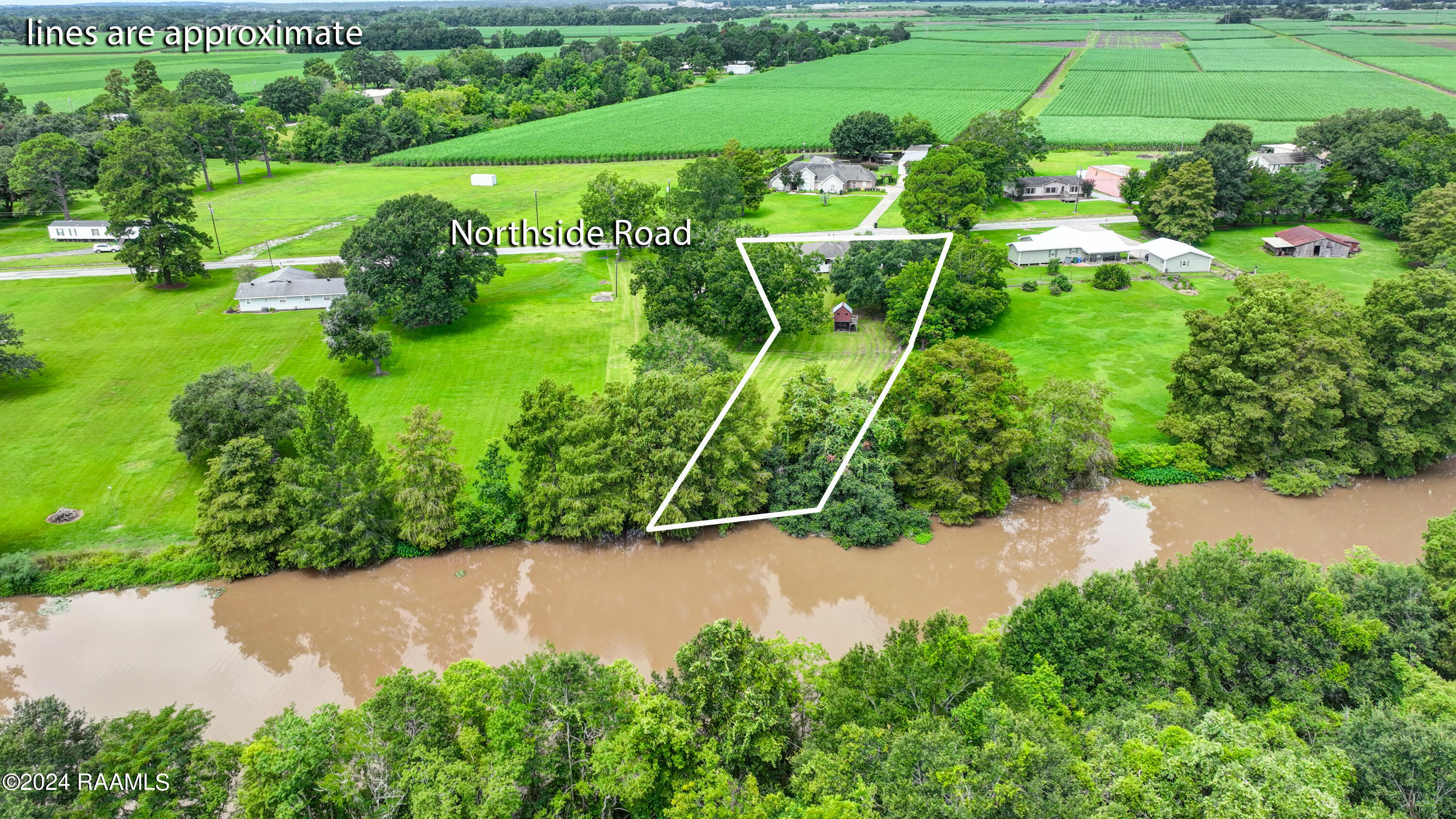 5712 Northside Road New Iberia, LA 70563 - Photo 4 of 31 Bayou and Property Lines