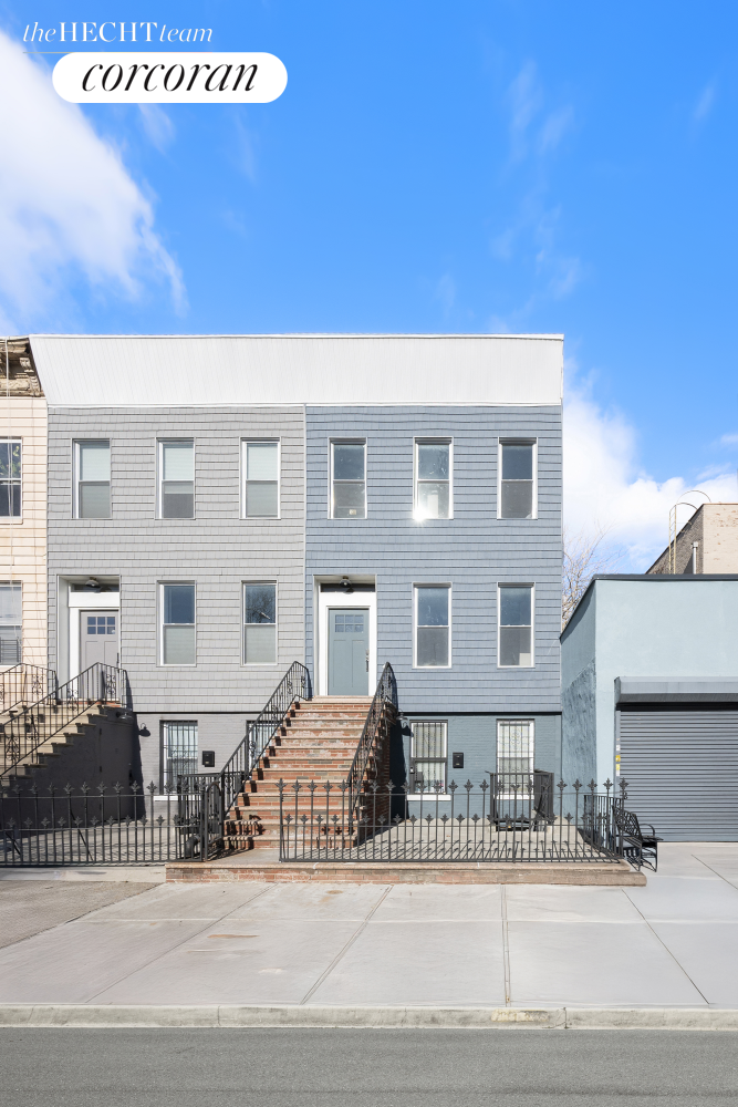 a view of a house with a street