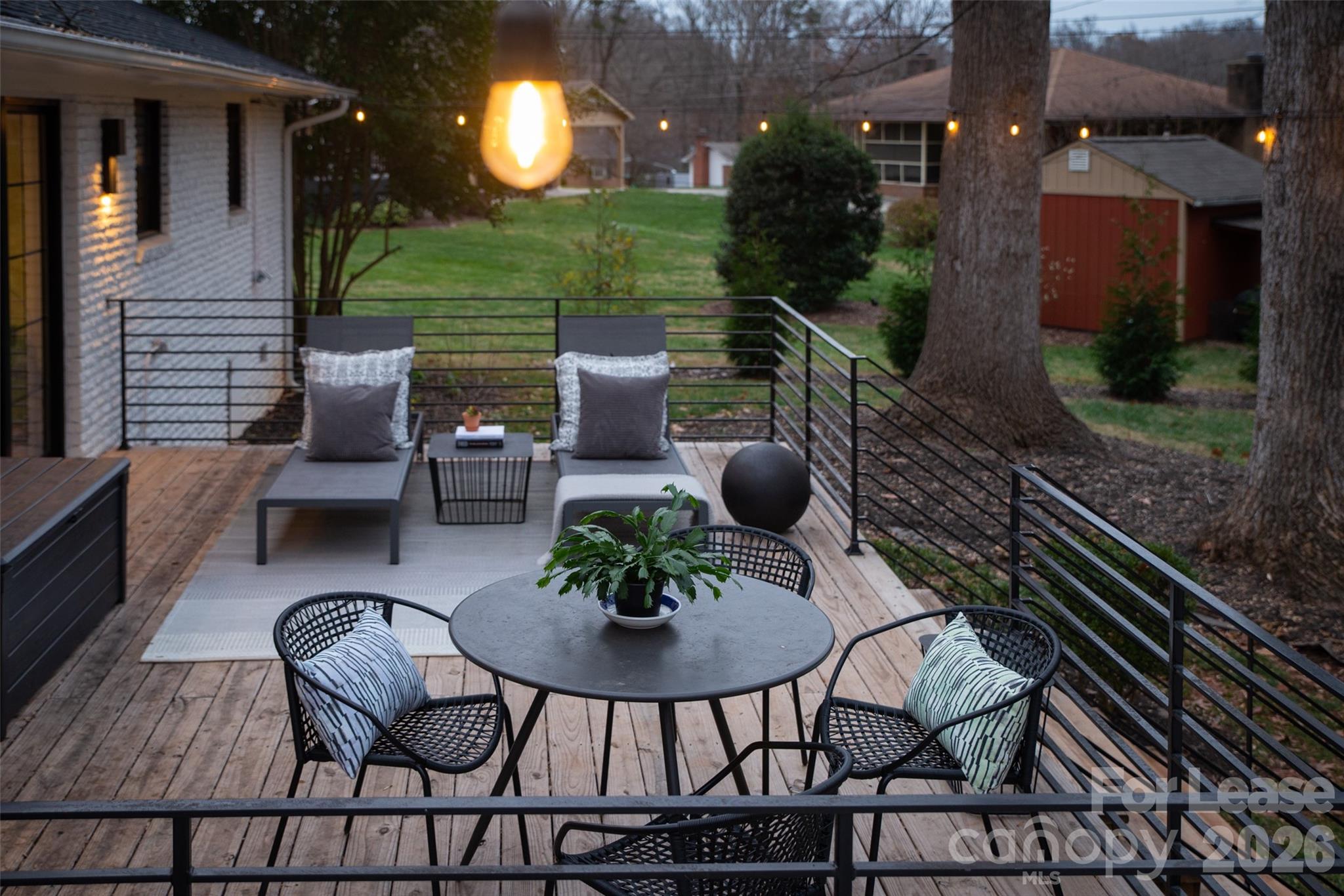 3945 Rockfern Road, Unit B Charlotte, NC 28217 - Photo 6 of 45 a view of a patio with furniture