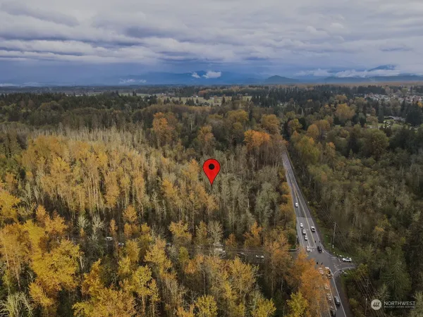 a view of city and mountain