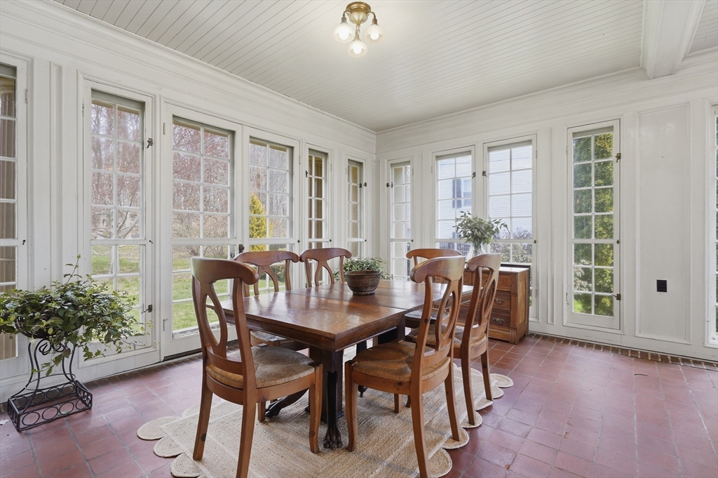372 Main Street Amesbury, MA 01913 - Photo 10 of 42 a view of a dining room with furniture window and outside view