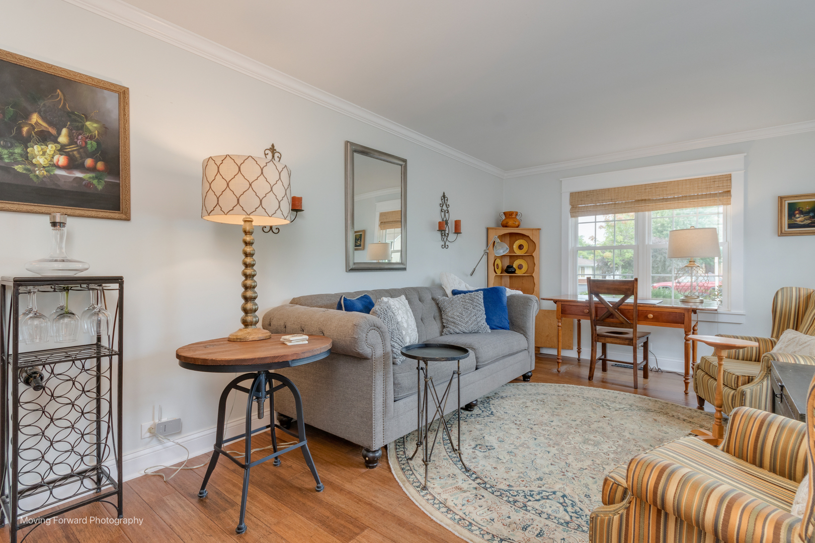 1845 Howard Street Wheaton, IL 60187 - Photo 24 of 41 a living room with furniture and a large window