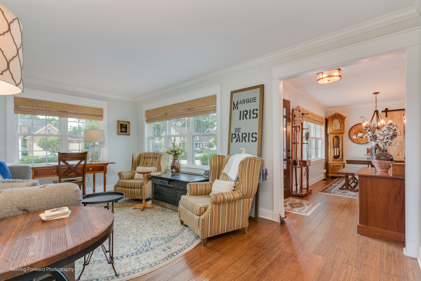 1845 Howard Street Wheaton, IL 60187 - Photo 25 of 41 a living room with furniture and a large window