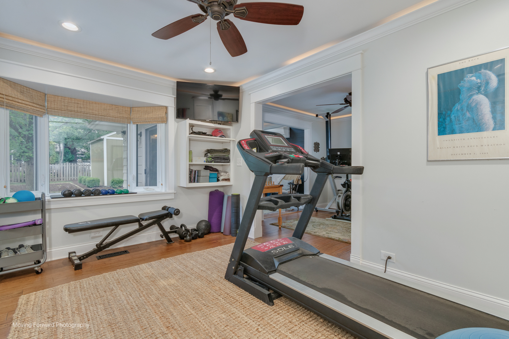 1845 Howard Street Wheaton, IL 60187 - Photo 30 of 41 a view of a room with gym equipment