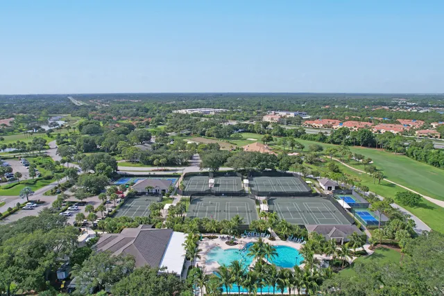 an aerial view of a city with lots of residential buildings