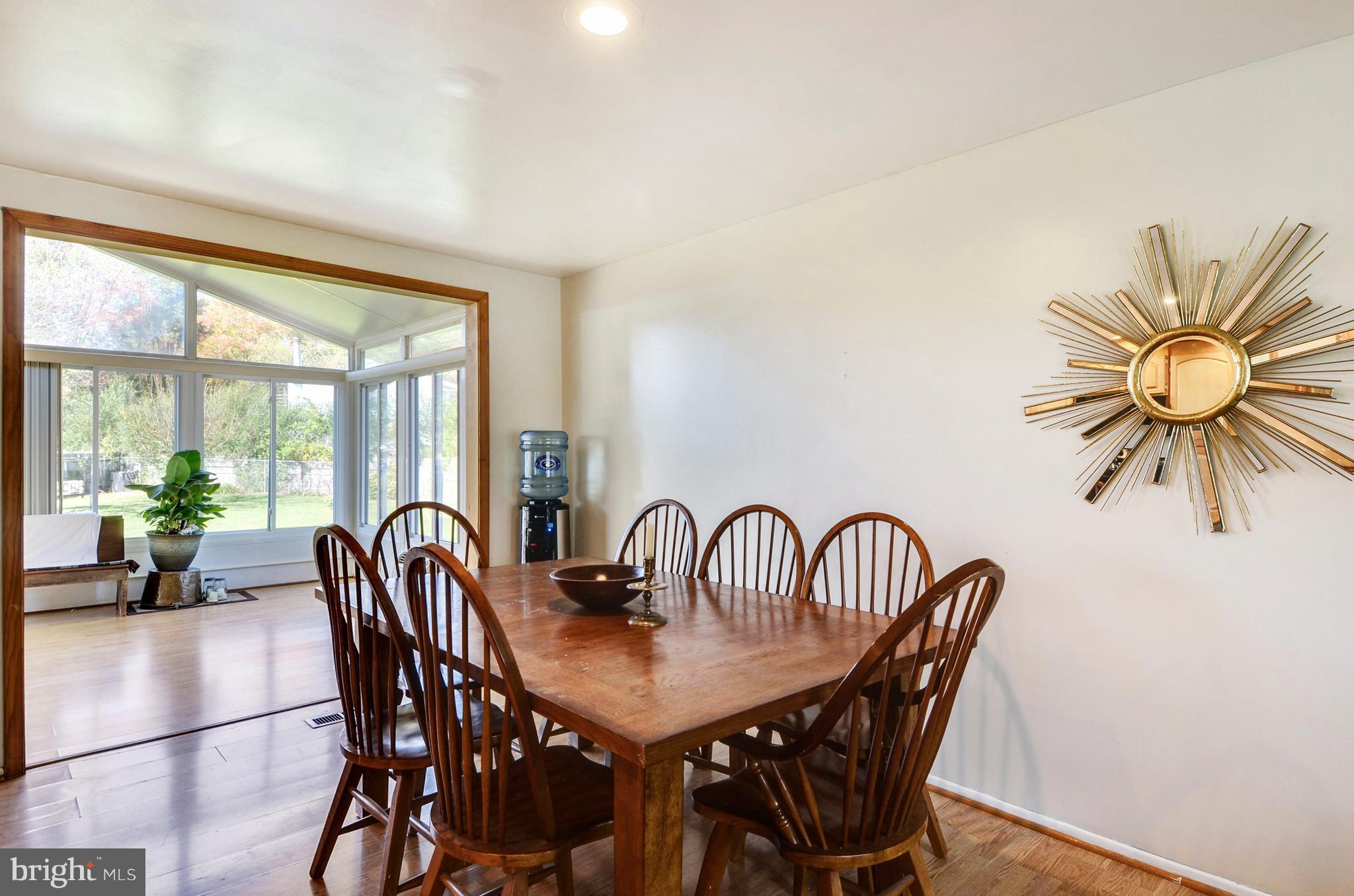 17316 Whitaker Road Poolesville, MD 20837 - Photo 7 of 30 Eat-In Kitchen/Dining Area Overlooking Sun Room