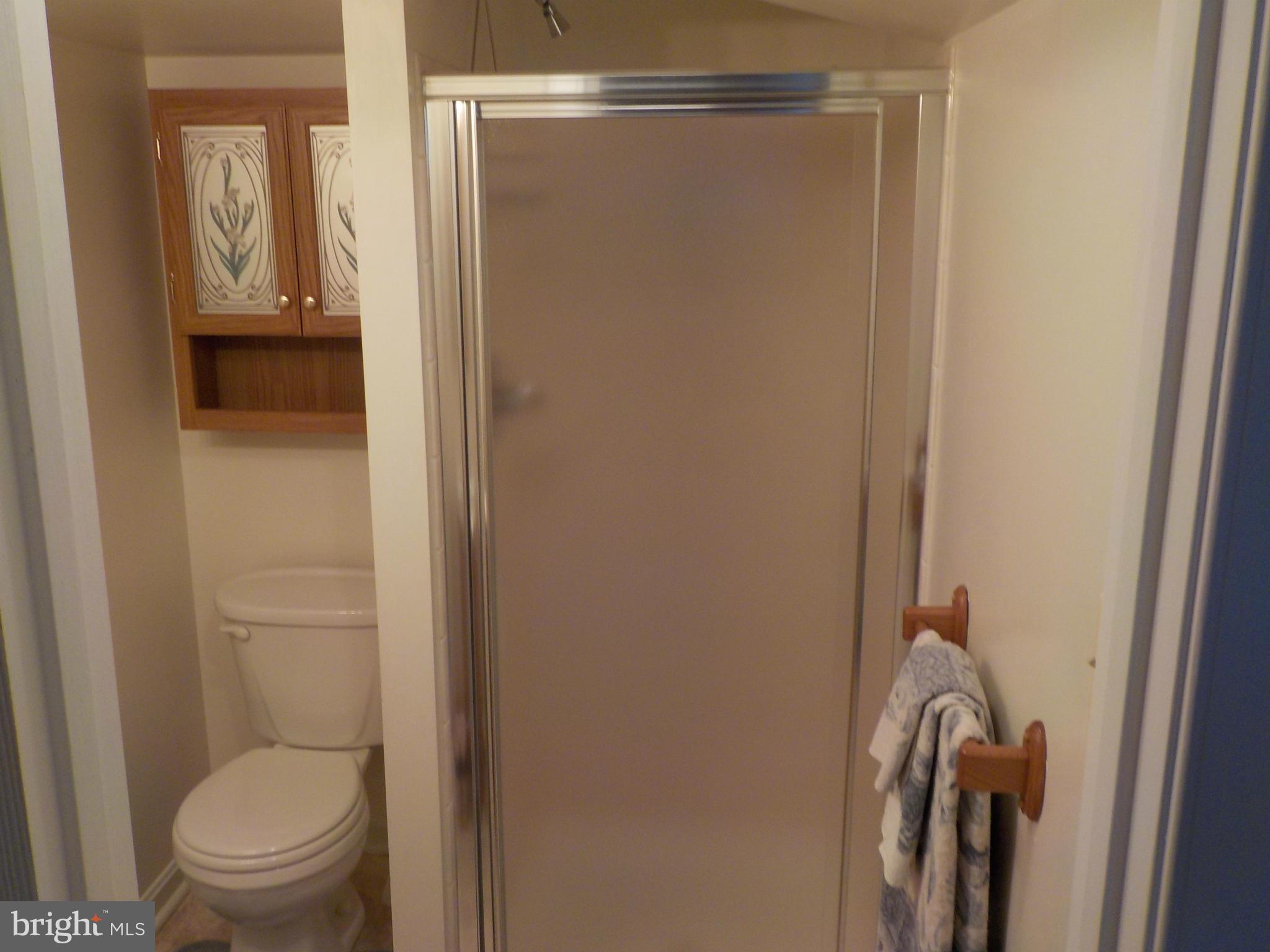 5437 Channing Road Baltimore, MD 21229 - Photo 18 of 25 a bathroom with a toilet and a shower