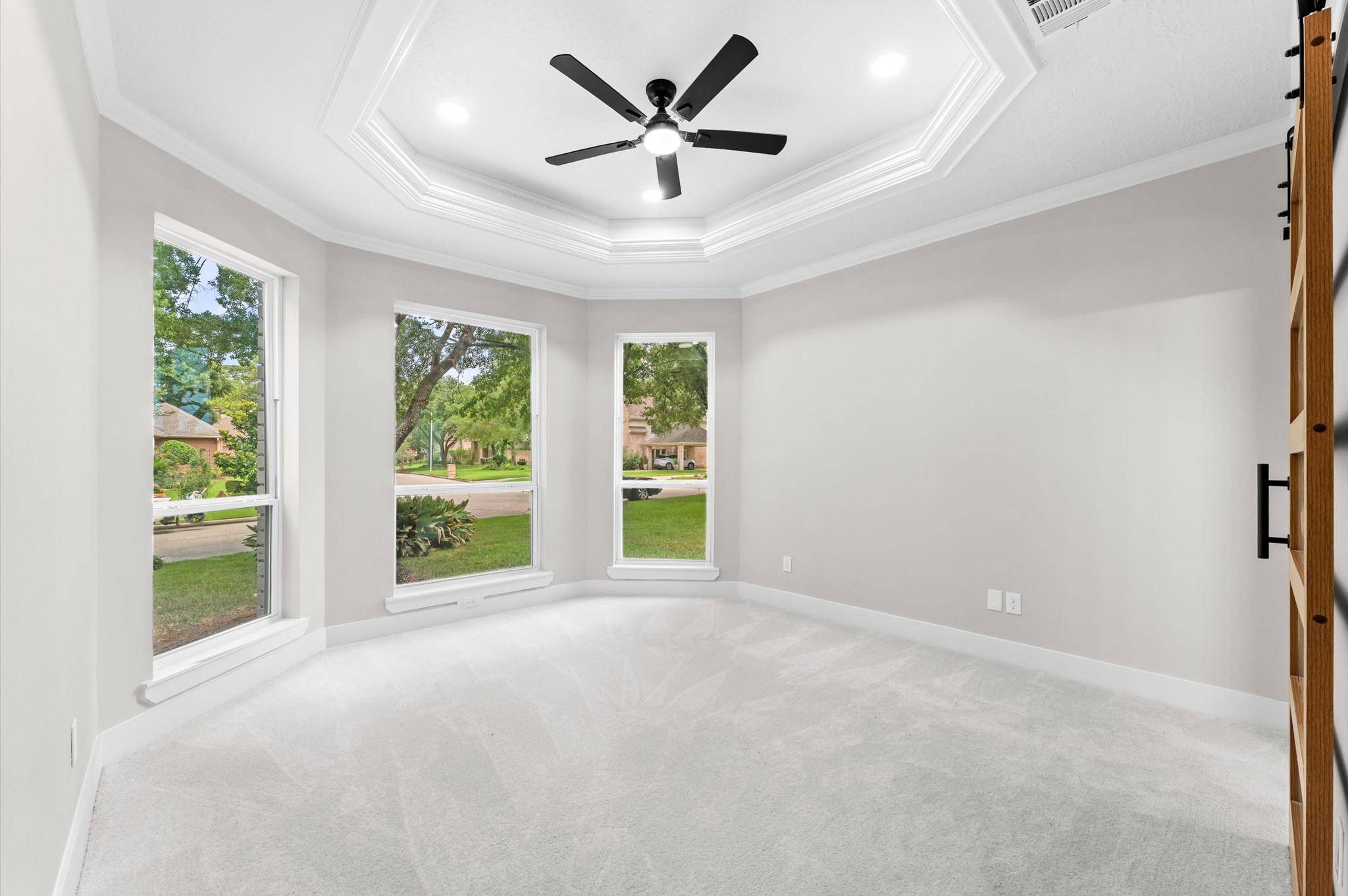 17603 Surreywest Lane Spring, TX 77379 - Photo 13 of 35 The downstairs primary bedroom-- that's right, there are multiple!