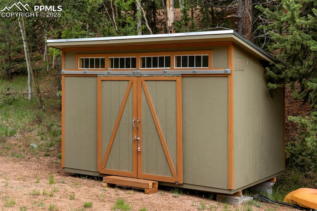 529 Spruce Circle Divide, CO 80814 - Photo 30 of 38 Storage shed.