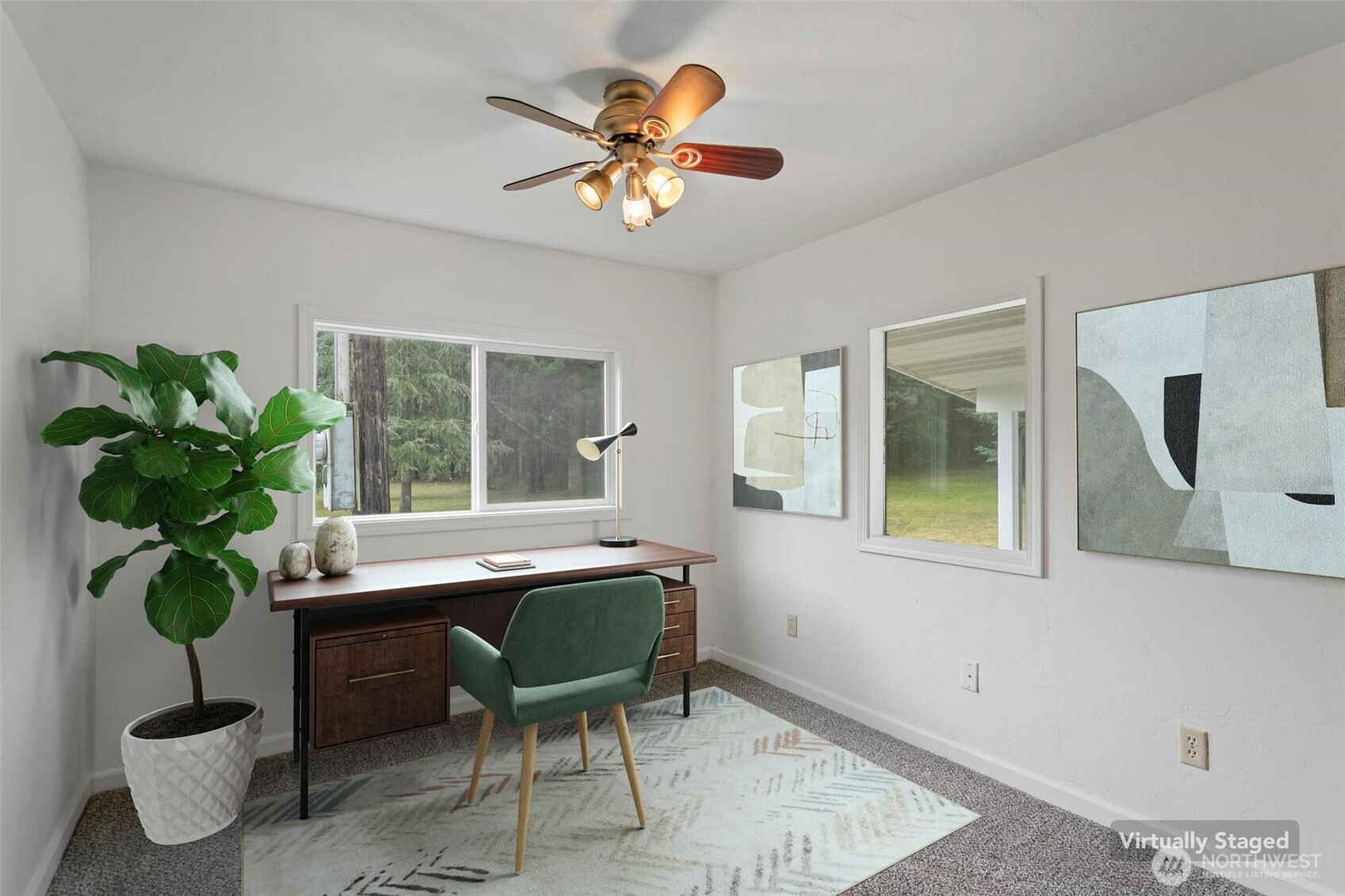 115 Cinebar Road Cinebar, WA 98533 - Photo 8 of 25 a view of a workspace with furniture