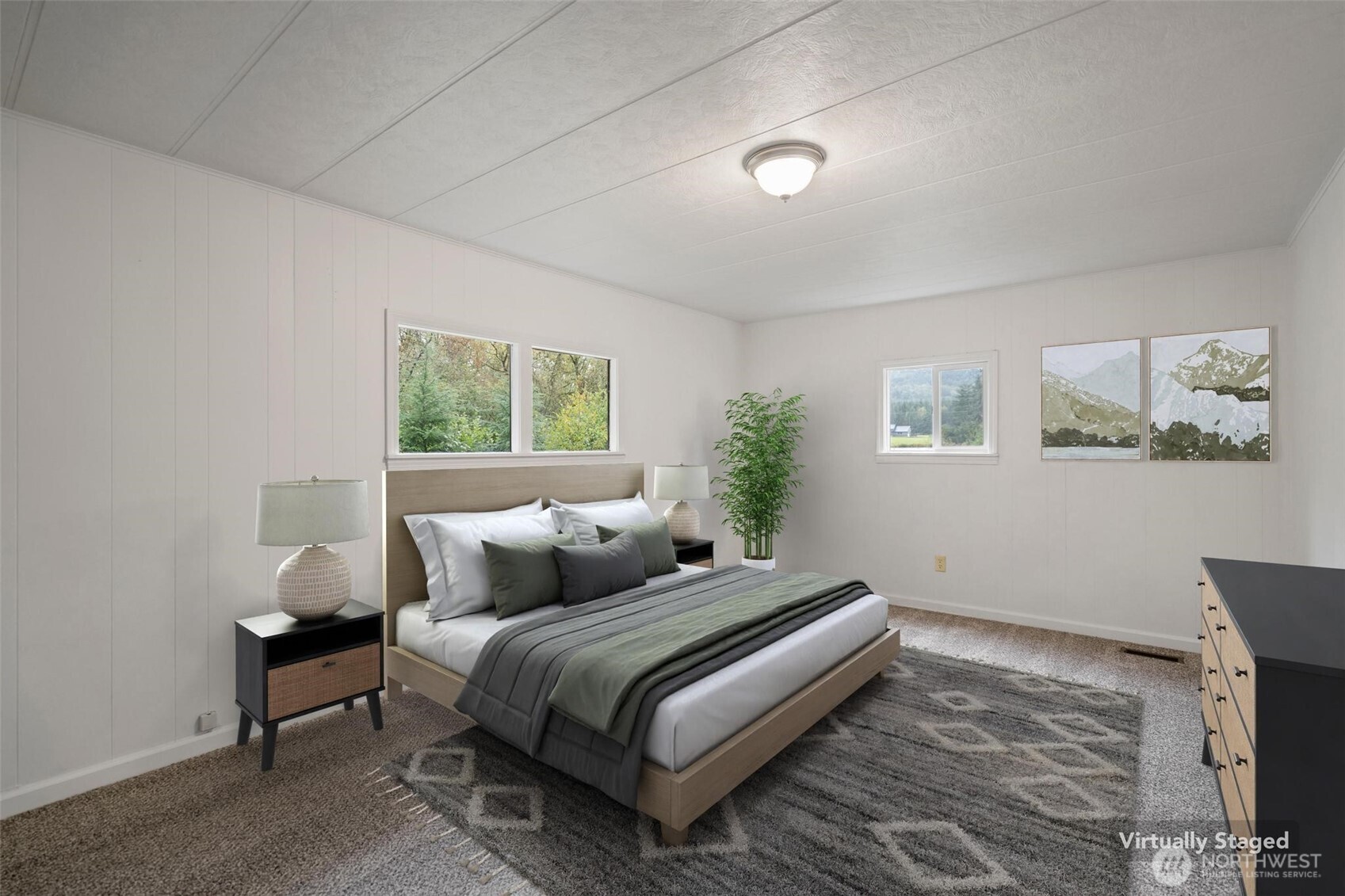 115 Cinebar Road Cinebar, WA 98533 - Photo 9 of 25 a bedroom with a bed and a window