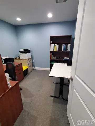 a room with furniture