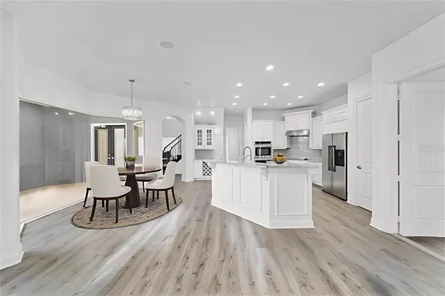 a view of empty room