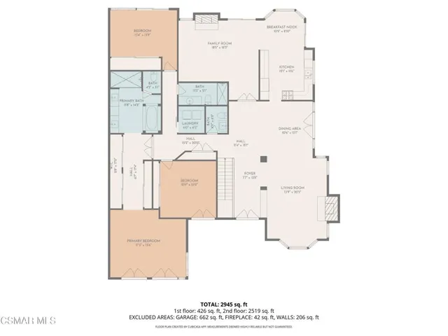 a picture of a room with a floor plan