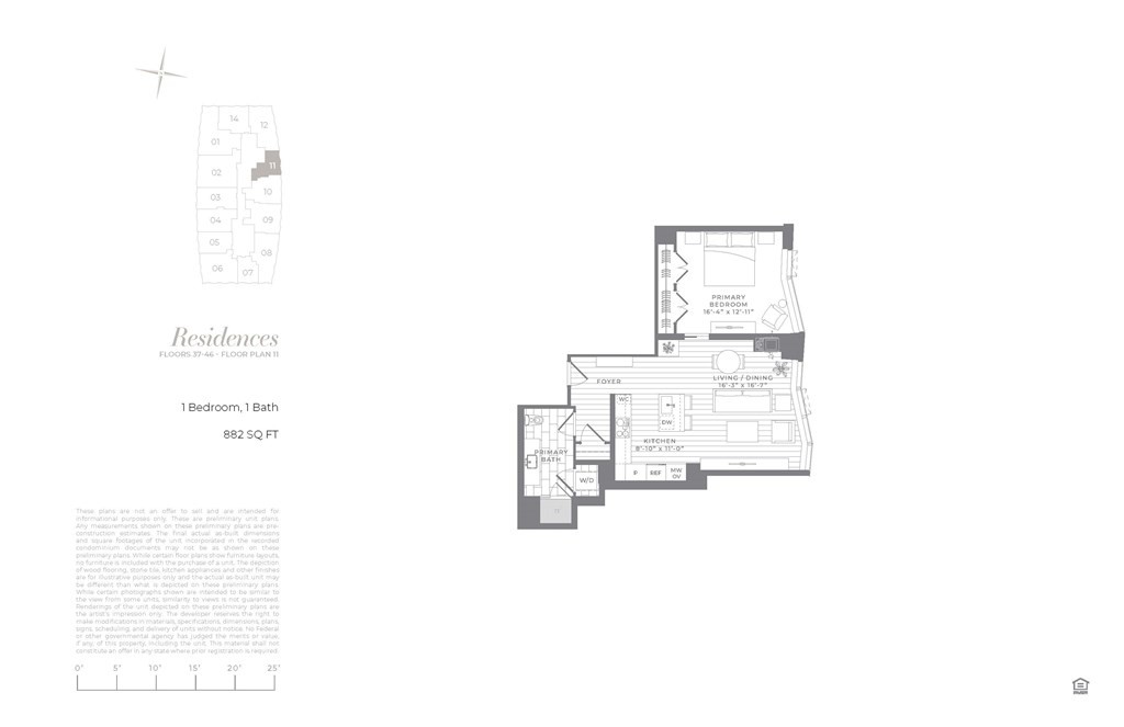 240 Devonshire Street, Unit 4111 Boston, MA 02110 - Photo 42 of 42 a picture of floor plan