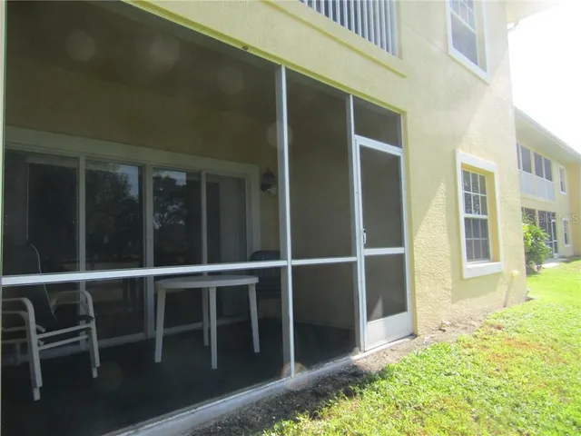 a view of an entrance