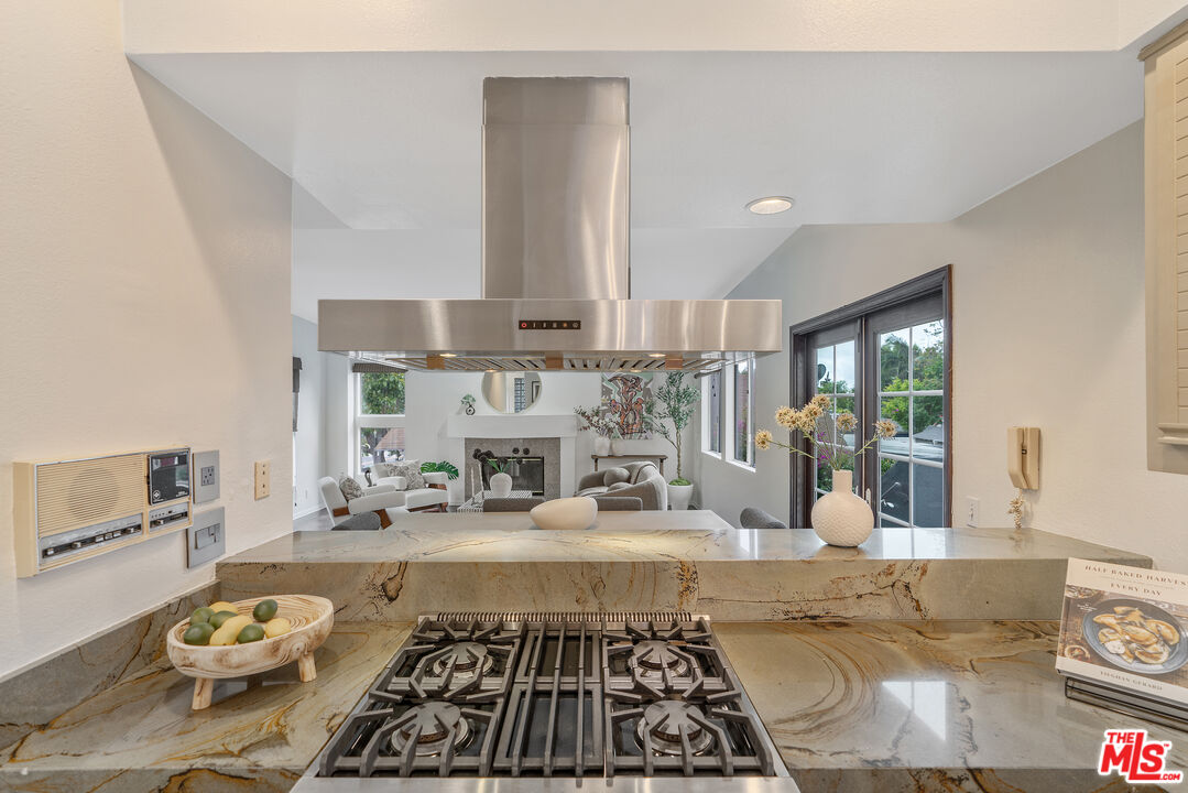 2131 Griffith Park Boulevard Los Angeles, CA 90039 - Photo 10 of 42 a living room with furniture and a fireplace