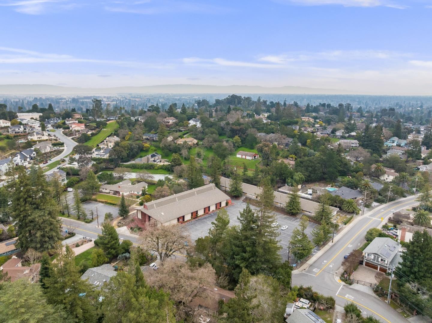 1698 Cordilleras Road Redwood City, CA 94062 - Photo 43 of 44 an aerial view of a city with lots of residential buildings