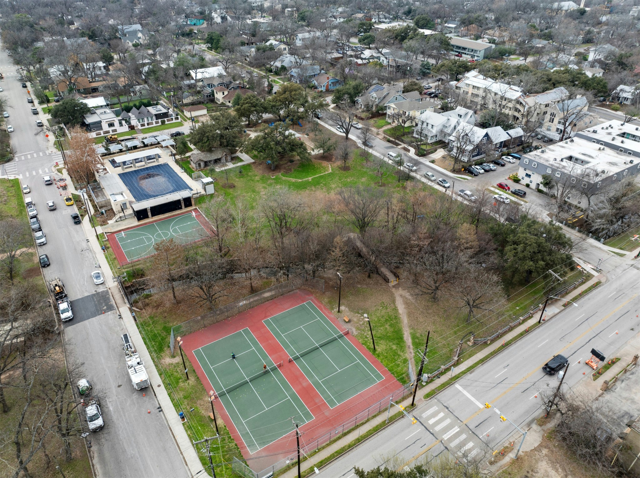 606 East 42nd Street Austin, TX 78751 - Photo 39 of 40 an aerial view of a city