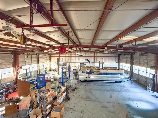 a view of a storage room with a lot of stuff