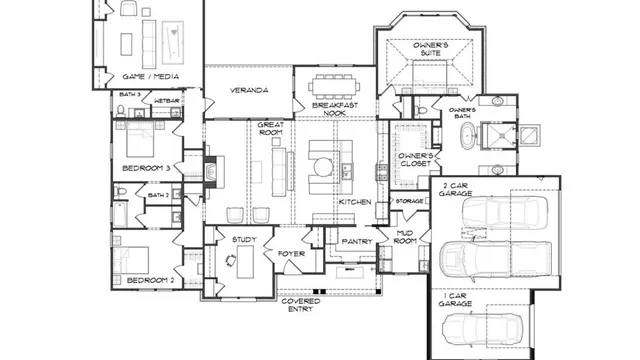 a view of empty space with trees