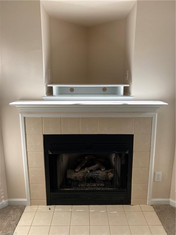 140 James Road, Unit 1A High Point, NC 27265 - Photo 6 of 16 Gas fireplace in Great Room