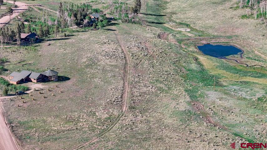 1810 Forbes Park Road Fort Garland, CO 81133 - Photo 24 of 25 a view of a backyard of a house