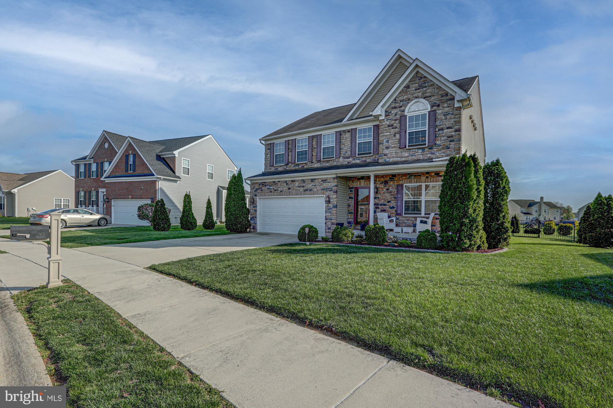43 Autumn Terrace Magnolia, DE 19962 - Photo 18 of 86 a front view of a house with a yard