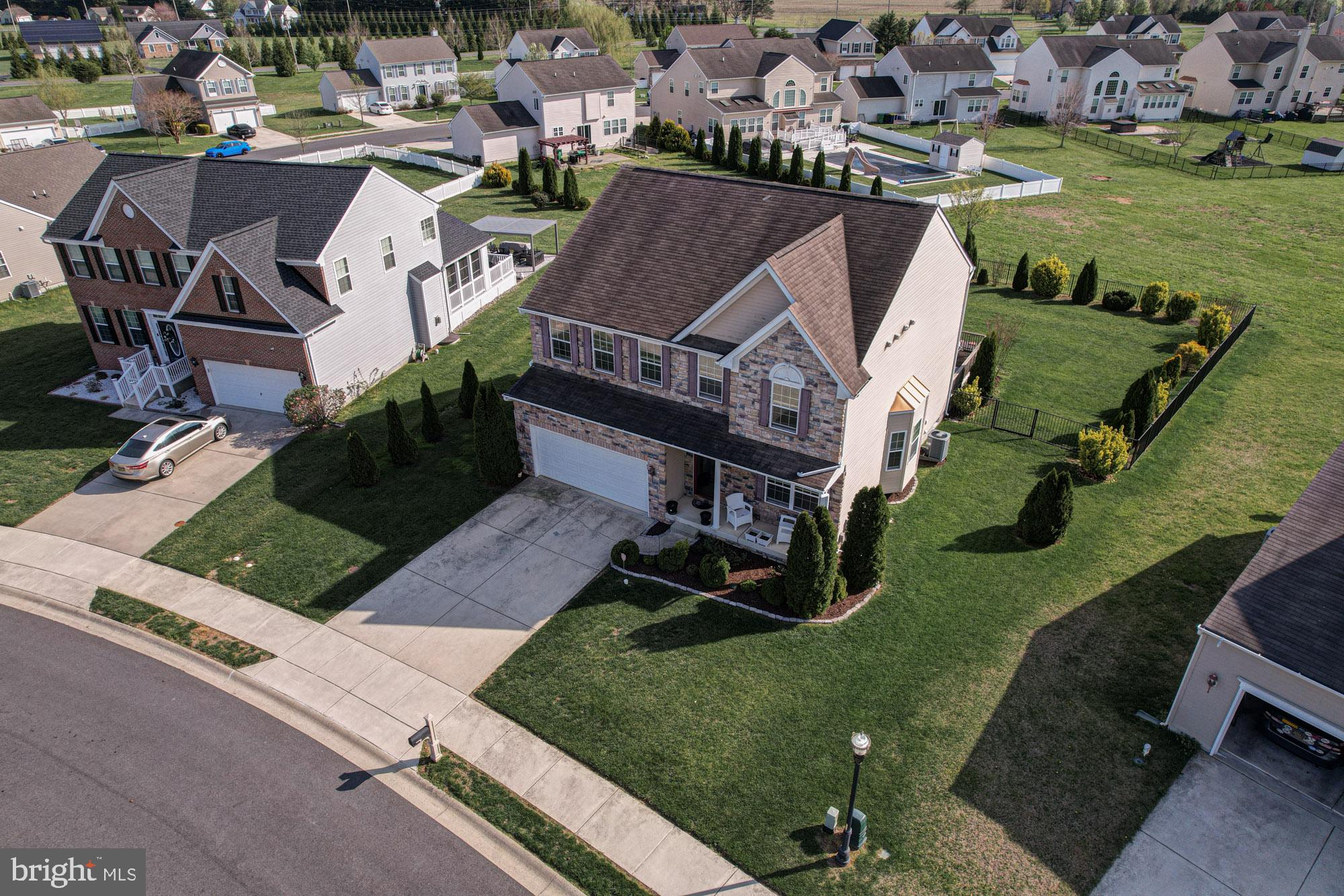 43 Autumn Terrace Magnolia, DE 19962 - Photo 2 of 86 an aerial view of a house with garden space and street view