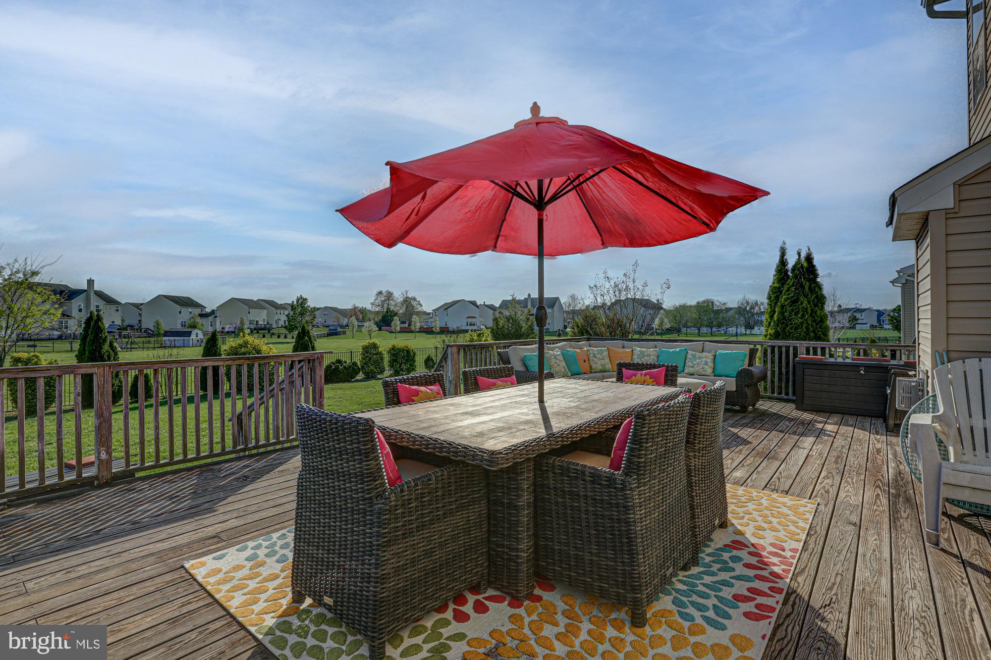 43 Autumn Terrace Magnolia, DE 19962 - Photo 31 of 86 Sunny deck with vibrant umbrella shade.