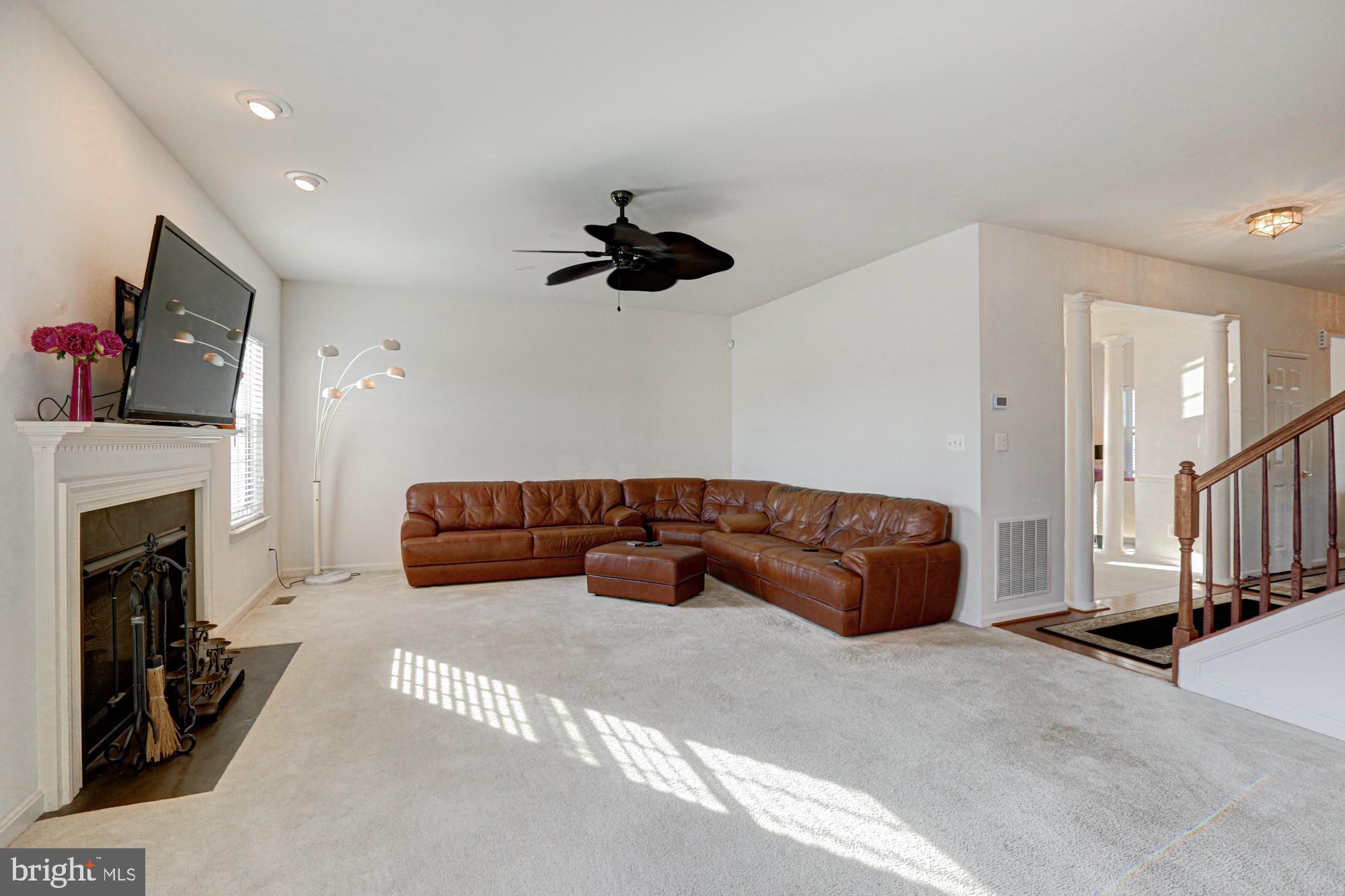43 Autumn Terrace Magnolia, DE 19962 - Photo 50 of 86 a living room with a couch and a fireplace