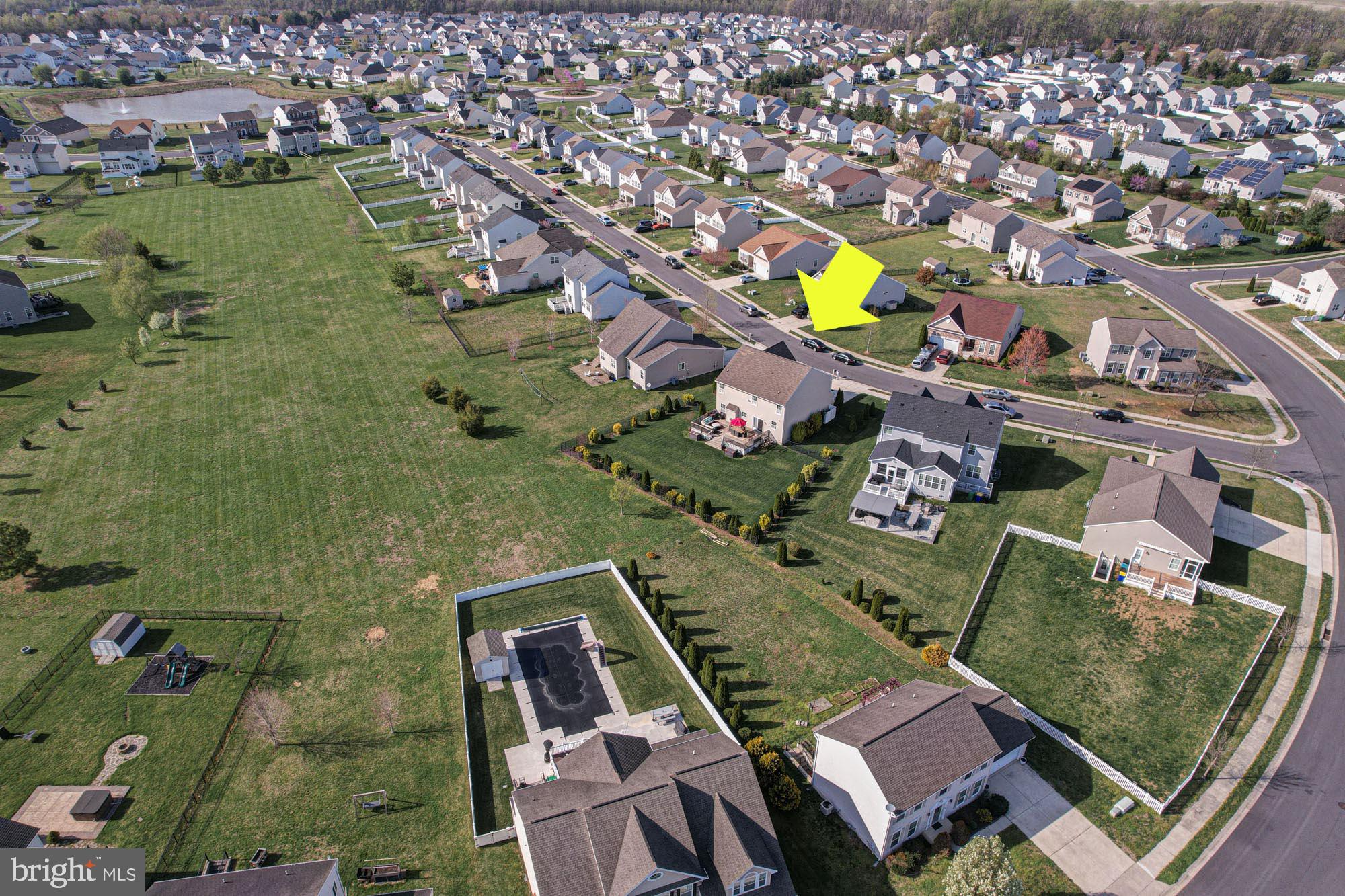 43 Autumn Terrace Magnolia, DE 19962 - Photo 6 of 86 an aerial view of a house with a swimming pool yard and outdoor seating