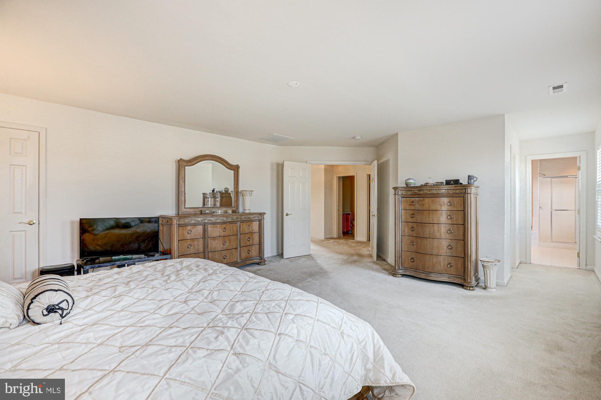 43 Autumn Terrace Magnolia, DE 19962 - Photo 71 of 86 a large bedroom with a bed and dresser with mirror