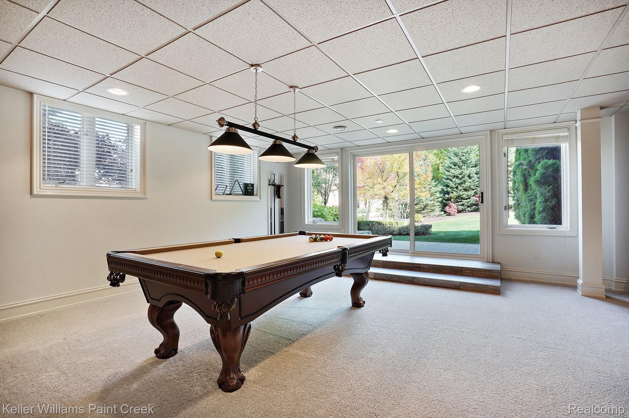 2772 North Addison Circle Rochester, MI 48306 - Photo 56 of 71 Beautiful Recreation Space with steps to private lower patio
